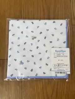 新品未使用　familiar ガーゼハンカチ