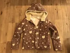 フランシュリッペ ブラック コーラスネコ ねこ ブルゾン 美品 ボアフード