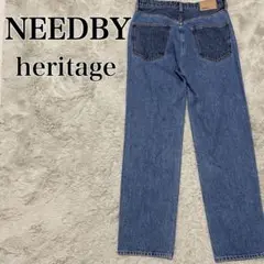 【NEEDBY heritage】ニードバイ ヘリテージ デニムパンツ JOE