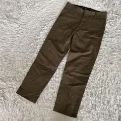 UNIQLO+J ユニクロ　ジルサンダー　テーパードパンツ　チノパン　ブラウン