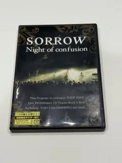 SORROW 川村カオリ DVD 初回盤　ポスター付き