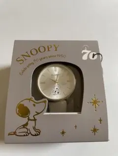 スヌーピー　70周年限定　腕時計