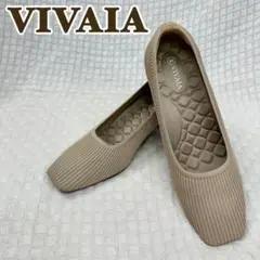 ✨極美品✨VIVAIA快適 スクエアトゥ チャンキー ヒール 40 25.5cm