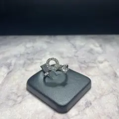 【ヴィンテージ】12号 ファッションリング デザイナーズ used r 5