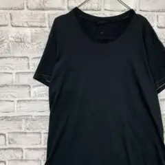 USA製90sヴィンテージTシャツ！シングルステッチ　ブラック半袖古着　M16