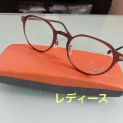 眼鏡市場LAGUNAMOON 5056 度入メガネフレームとメガネケース