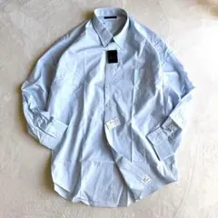 新品ほぼ美品✨バルモラル◇長袖ビジネスシャツ ワイシャツ 日本製 42/80