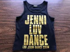 JENNI DANCE タンクトップ　黒　120cm