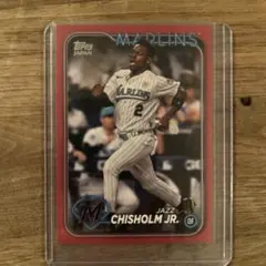 5シリ Jazz Chisholm Jr. red parallel