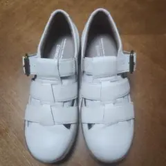 アキレス ソルボ スリッポン 白 ASC 5540 23.5cm