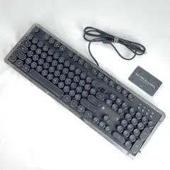 ◆AZIO レトロクラシック キーボード ブラック 現状品