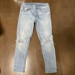 AMERICAN EAGLE スキニーデニム ライトブルー