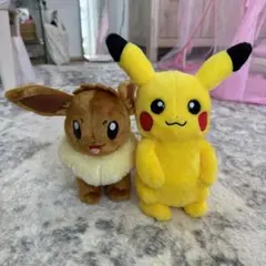 イーブイとピカチュウ ぬいぐるみセット