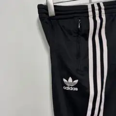 adidas アディダス ジャージ トラックパンツ 刺繍ロゴ 古着