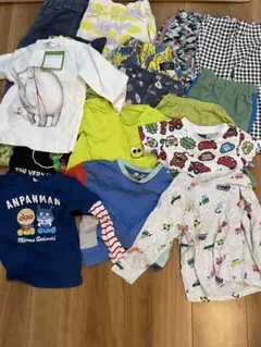 エコメルカリ便限定 90〜95cm まとめ売り シャツ パンツ 半袖 長袖 子供