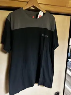 最安値美品送料無料Hanes H3-P308 Tシャツ Lサイズ グレーブラック