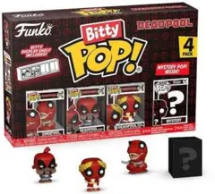 A949【新品】ファンコ　FUNKO BITTY POP!　4個デッドプール