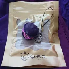Q-pot. 横浜限定 ブルームーン マカロン ストラップ 未使用 袋あり