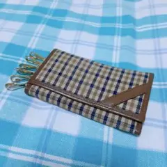 ２点2500円！確実本物＊Aquascutum ６連キーケース