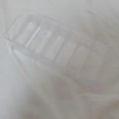 透明プラスチック収納ボックス 5仕切り