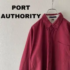 90'sPORTAUTHORITYポートオーソリティBDシャツボタンダウン