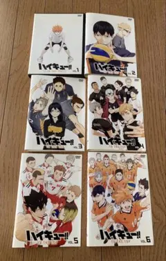 ハイキュー!! TO THE TOP DVD 全6巻　レンタル専用品