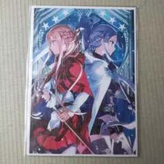 劇場版 ソードアートオンライン プログレッシブ　特典 キャンバスイラストカード