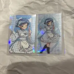 ぴちぴちピッチ THEキャラ 和装メイド カード 波音