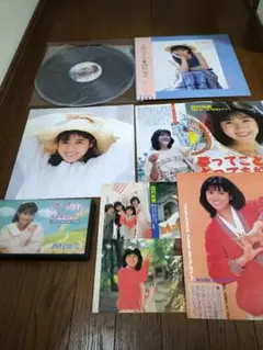 西村知美さん　グッズ色々付きLPアルバムレコード(中古品)