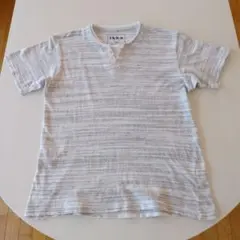ikka ヘンリーネック Tシャツ Lサイズ