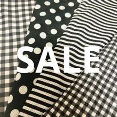 SALE メッシュ生地　ブラックセット　4枚