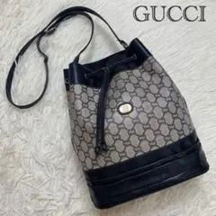 【大人気!✨】GUCCI オールドグッチ ショルダーバッグ PVCレザー GG柄