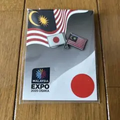 大阪関西万博2025 マレーシア館　ピンバッジ　未開封品
