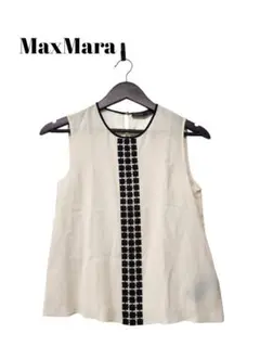 44108　Max Mara　Pianoforte　ノースリーブブラウス