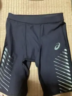 アシックス　メタレーサーハーフタイツ　Mサイズ アシックス メタレーサータイツ Mサイズ