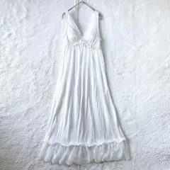 ノーザリー　ネグリジェ　サテンレース　Mサイズ　ナイトウェア　上品　華やか　大人