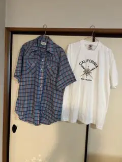 SHEPLERS チェック柄 シャツ XL