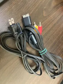 プレステ AVケーブル(ソニー純正品)と電源コード 動作確認済