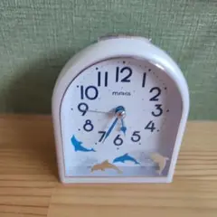 MAG イルカデザイン 掛け時計 ホワイト