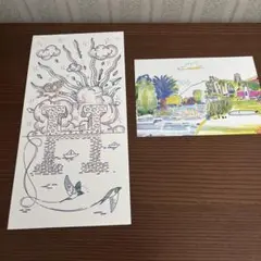 HERMÈS ポストカード2枚セット