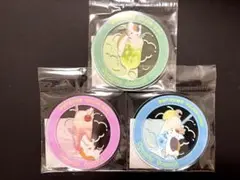 夏目友人帳　ニャンコ先生　カラフルソーダ　アクリルコースター　コンプセット　3種