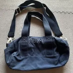 ROXY ネイビー ショルダーバッグ