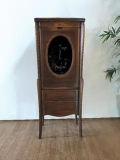 松永工房　CONTINUE　バーキャビネット　飾り棚　収納　オーク材　美品