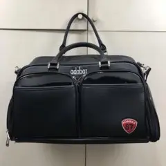 adabat アダバット ゴルフ golf ボストンバック 黒 美中古