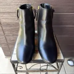 【美品】コールハーンColeHaanレザーブーツ(24.5cm)