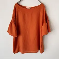 アーヴェヴェスタンダード 七分袖カットソー クルーネック 袖フレア 涼しめ 女性
