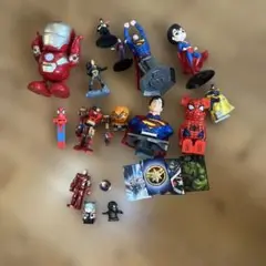 アメコミキャラクター フィギュアセット