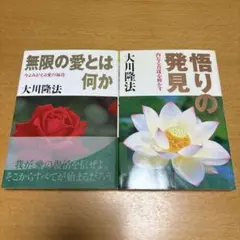 大川隆法 無限の愛とは何か 悟りの発見 ２冊セット