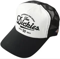 Dickies メッシュキャップ ホワイト/ブラック