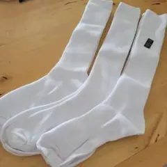 【新品未使用】ホワイトソックス 21-24cm 3足セット
